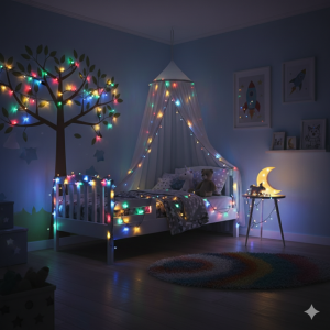 fairy string lights 50led multicolor