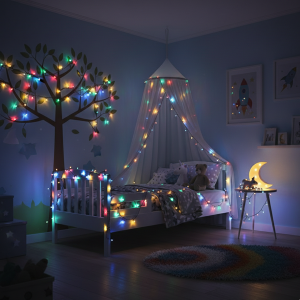 fairy string lights 50led multicolor