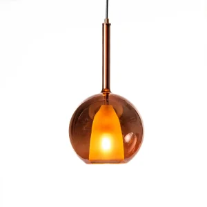Amber Glow Pendant Light