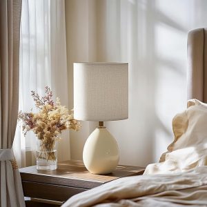 Ceramic Table Lamp Cream
