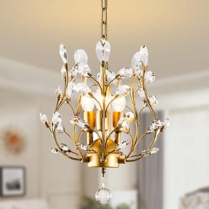 Golden Radiance Chandelier