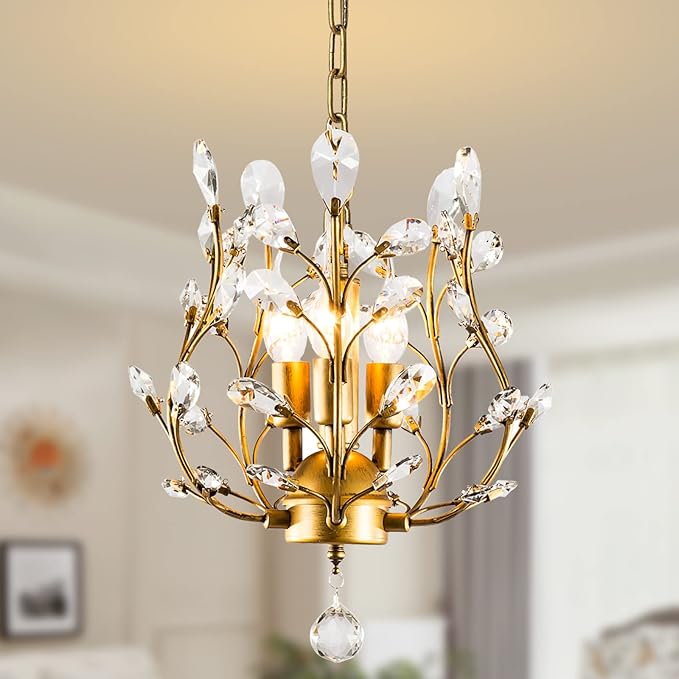 Golden Radiance Chandelier