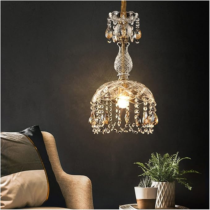 Prism Cut Ceiling Light Crystal