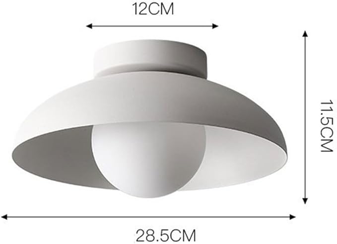 Qua Ceiling White Ball Light - Image 2