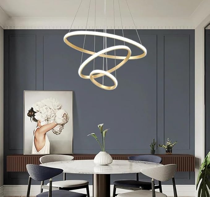 Spiral Arms Chandelier Gold - Image 4