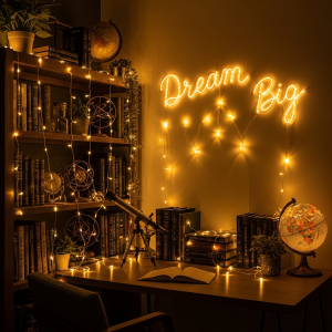 fairy string lights warm white