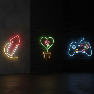 neon sign light preset designs