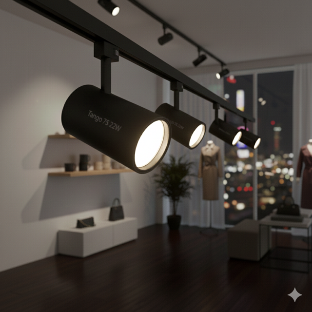 Ovo 48V Track Light System 5-Head