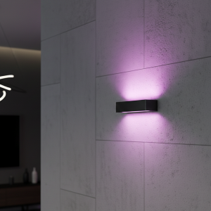wall uplighter led rgb changing