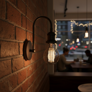vintage edison bulb wall light